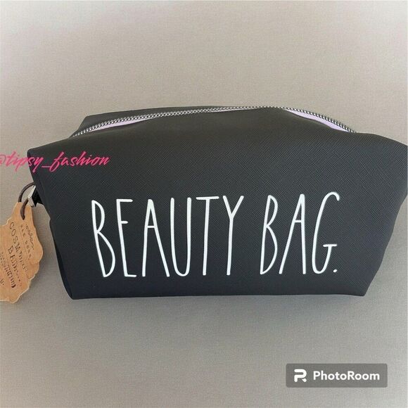 Rae Dunn Makeup Toiletries Cosmetic Travel Bag - Picture 2 of 5